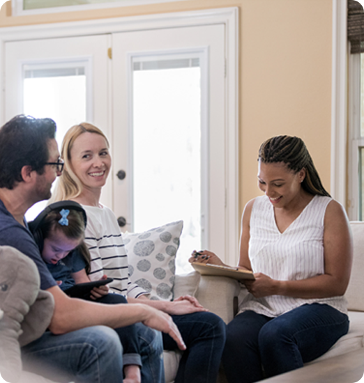 Diverse group of individuals engaging socially, representing community and personalised care